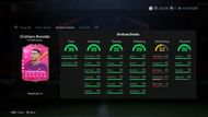 Stats of Futties Cristiano Ronaldo (Image via EA)
